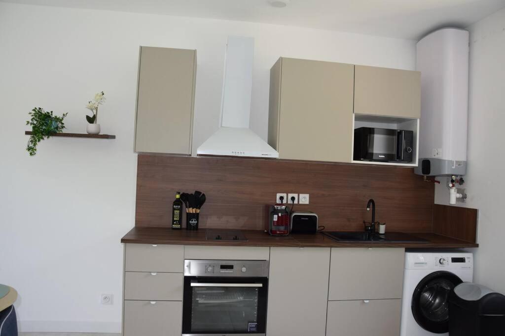 Apartmán Elegant T2 A Bron, Tramway A 2Min, Box Parking, 4Personnes Exteriér fotografie