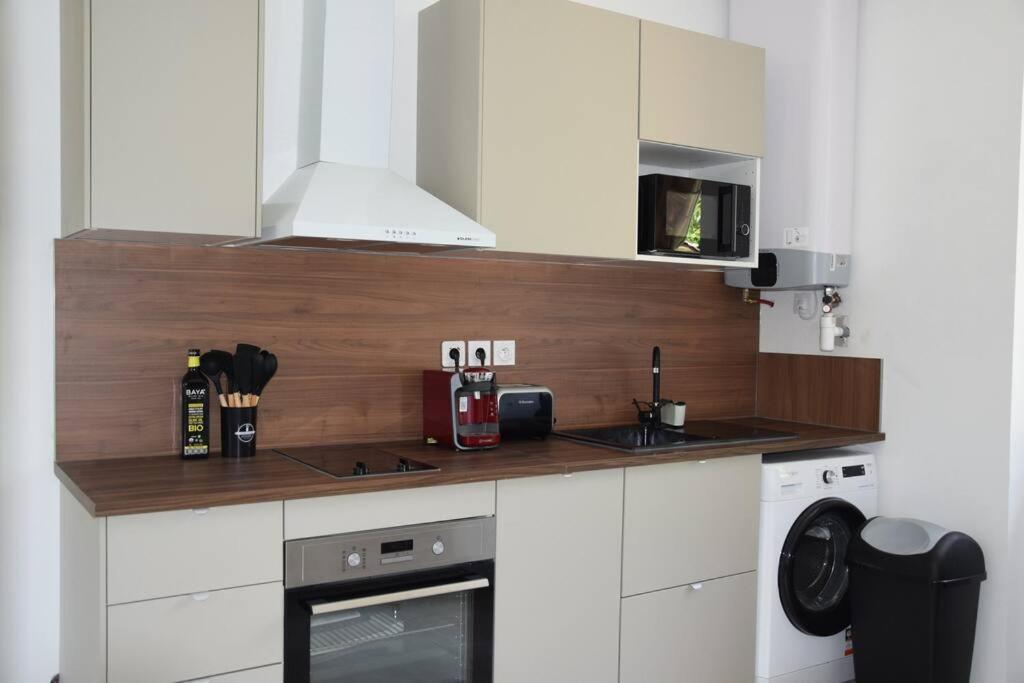 Apartmán Elegant T2 A Bron, Tramway A 2Min, Box Parking, 4Personnes Exteriér fotografie
